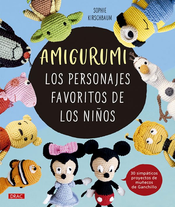 G203501 Amigurumi personajes favoritos de los niños
